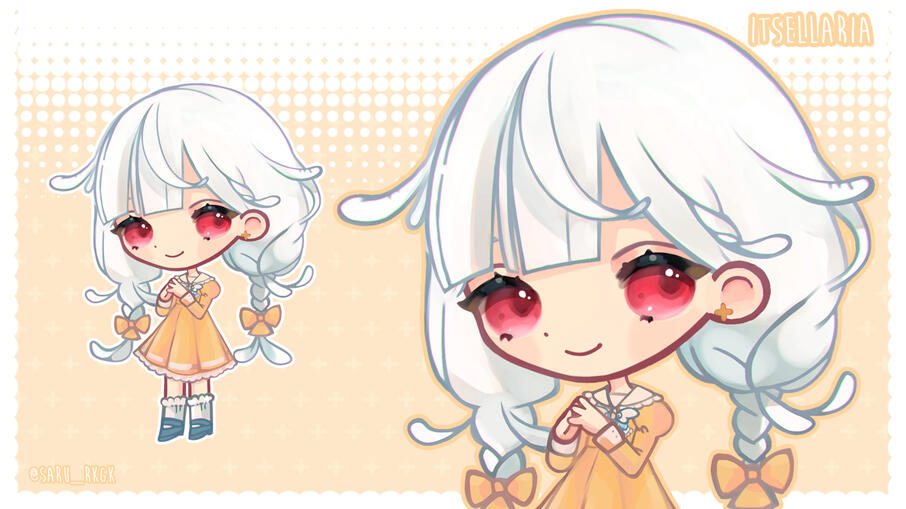 Ellaria 3/4 chibi