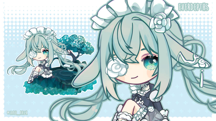 Depths 3/4 chibi +bg